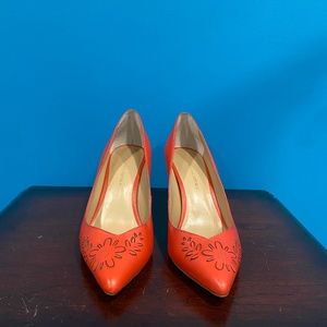 Banana Republic red heels size 7.5